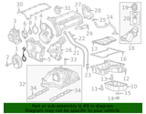 2014-2019 EcoDiesel Front Main Seal (68029523AA) view 5