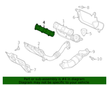 2014-2023 EcoDiesel Exhaust Manifold Gasket (68148177AA) view 5