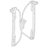 2020-2023 EcoDiesel Window Regulator FR (68321324AA) view 4