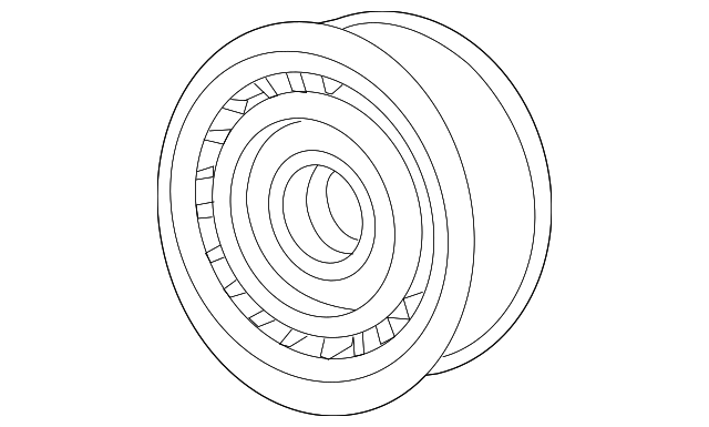 2014-2023 EcoDiesel Idler Pulley (68459077AA) view 3