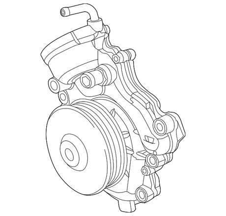 2020-2023 EcoDiesel Water Pump (68524862AA)