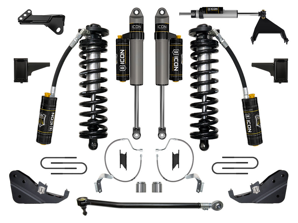 2023-2025 Powerstroke ICON Front and Rear Lift Kit (ICOK63175)