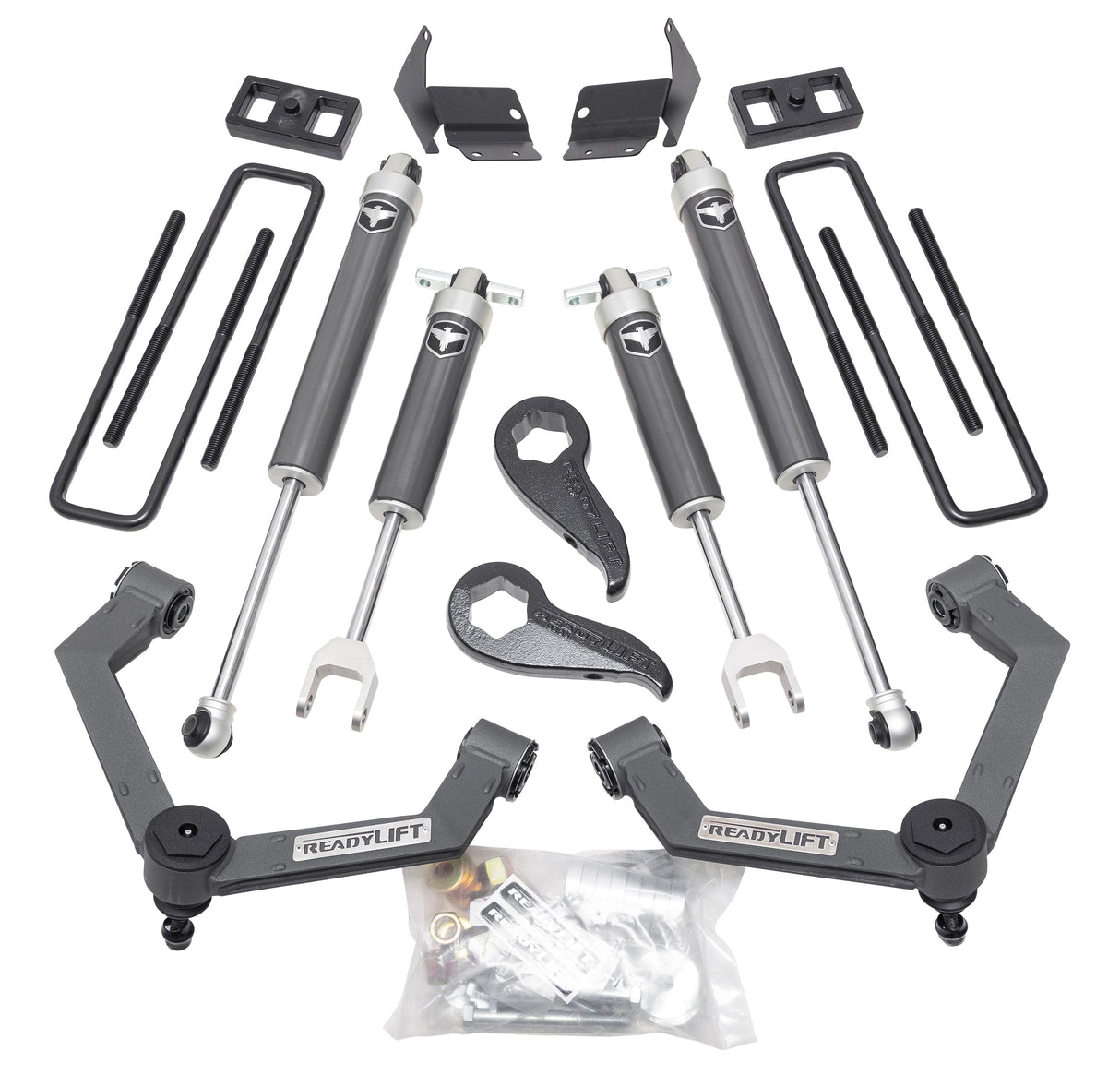 2020-2026 Duramax 2500HD/3500HD 3" SST Lift Kit w/ Falcon 2.1 Monotube Shocks (69-30321)-Lift Kit-ReadyLift-Dirty Diesel Customs