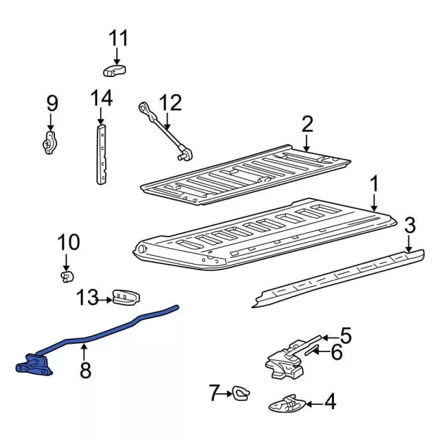 2003-2022 Powerstroke Tailgate Latch