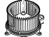 2011-2016 Powerstroke Blower Motor