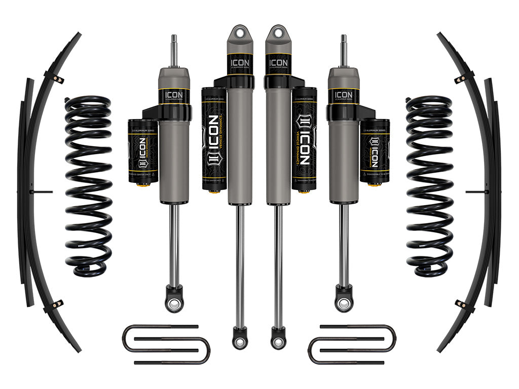 2020-2022 Powerstroke ICON 2.5 Front and Rear Lift Kit (ICOK62522L)