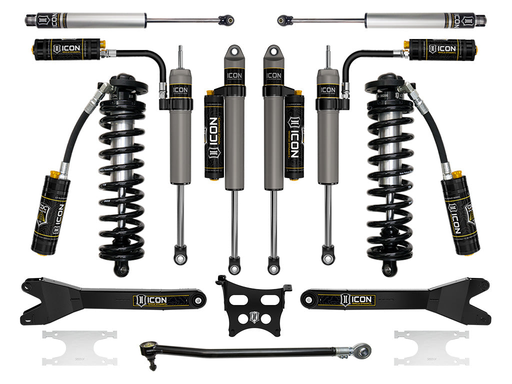 2023-2025 Powerstroke ICON 2.5 Front and Rear Lift Kit (ICOK63205R)