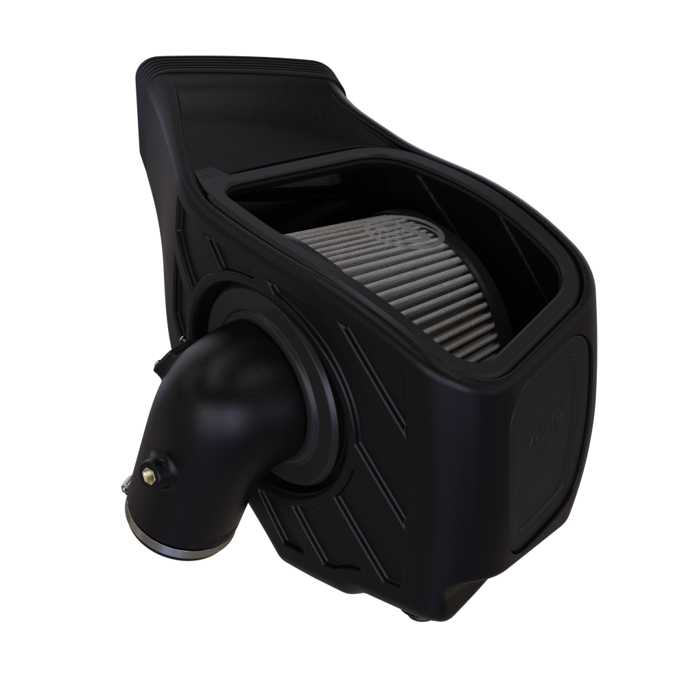S&B 75-5224D Cold Air Intake iso view, Dry filter