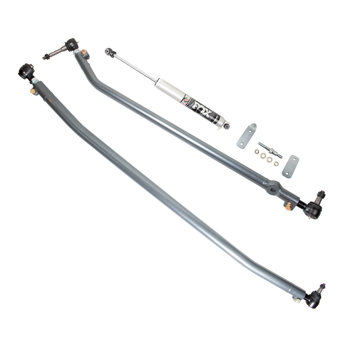 2005-2025 Powerstroke F-450/F-550 HD Steering Kit with Single FOX Stabilizer (7625-01)