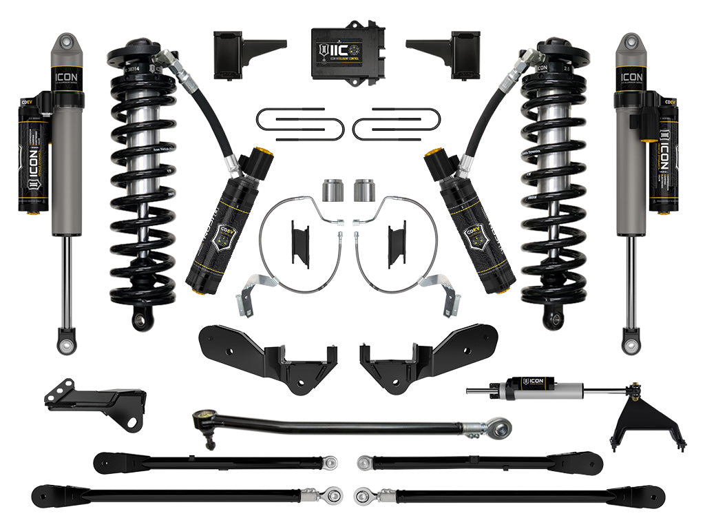 2023-2025 Powerstroke ICON Front and Rear Lift Kit (ICOK63178)