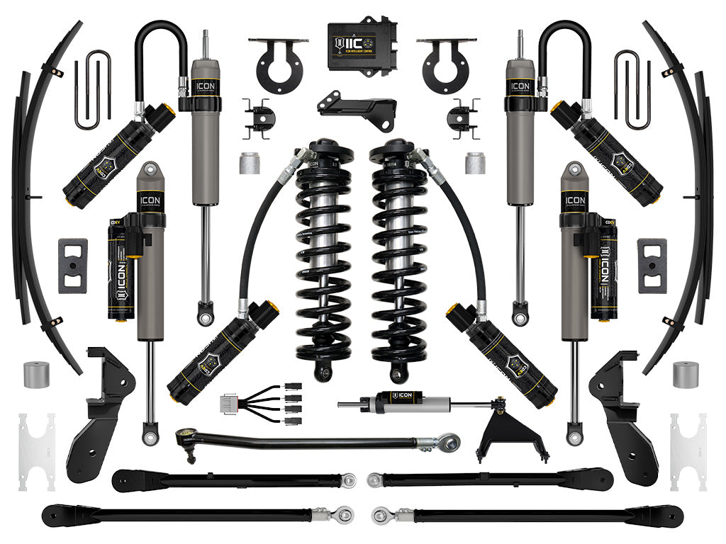 2023-2025 Powerstroke ICON 2.5 Front and Rear Lift Kit (ICOK63207L)