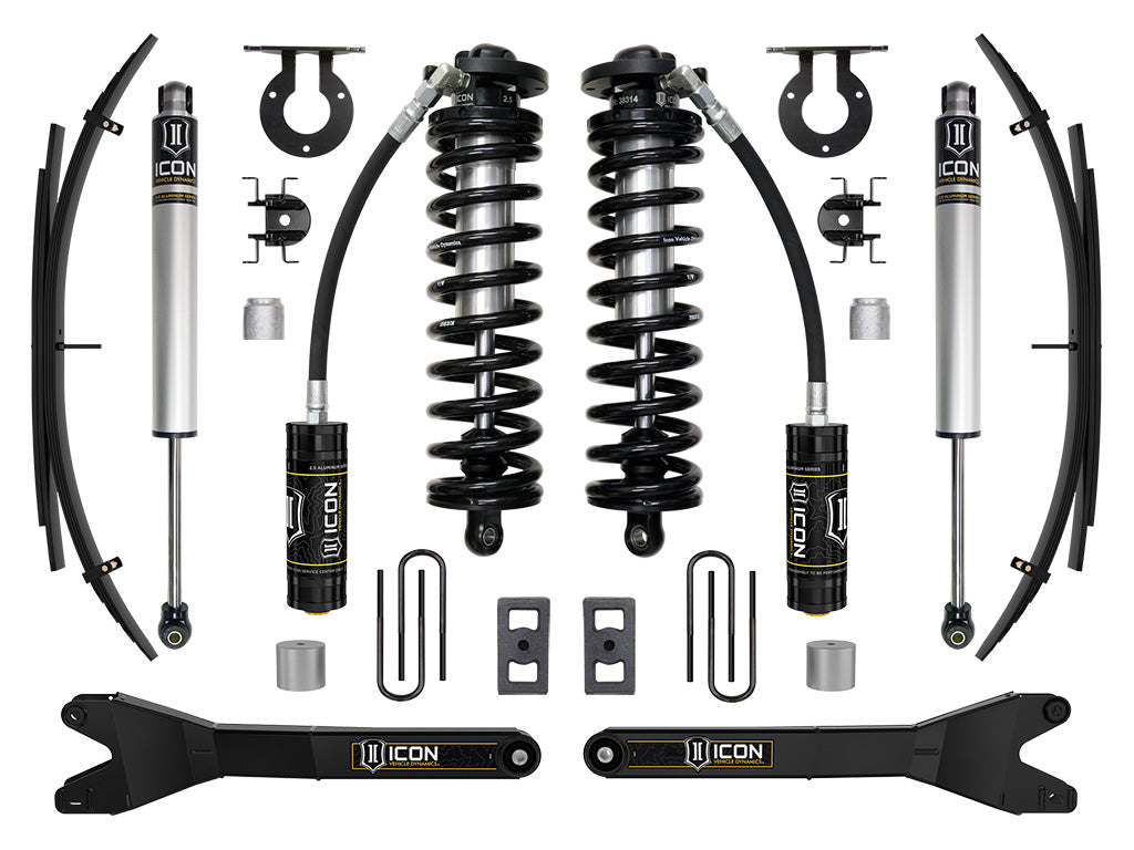 2023-2025 Powerstroke ICON 2.5 Front and Rear Lift Kit (ICOK63201RL)
