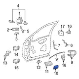 1999-2016 Powerstroke LH Interior Door Handle