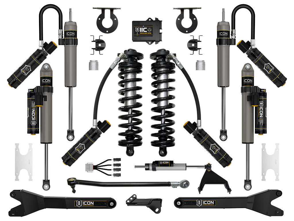 2023-2025 Powerstroke ICON 2.5 Front and Rear Lift Kit (ICOK63207R)