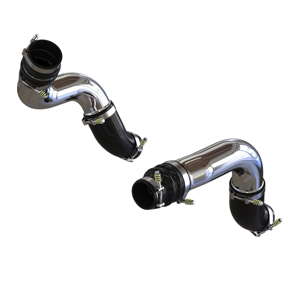 2019-2024 Cummins Cold & Hot Side Intercooler Pipe Kit (83-1008)