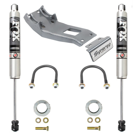 2003-2013 Cummins Dual Steering Stabilizer Kit with FOX Stabilizers (8510-03)