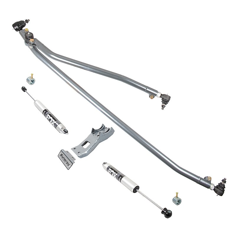 2003-2013 Cummins Dual Steering Stabilizer Kit w/ KING Stabilizers (8510-04)
