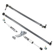 2005-2025 Powerstroke HD Steering Kit with Dual Tie Rod Mount FOX Stabilizers (8625-07)