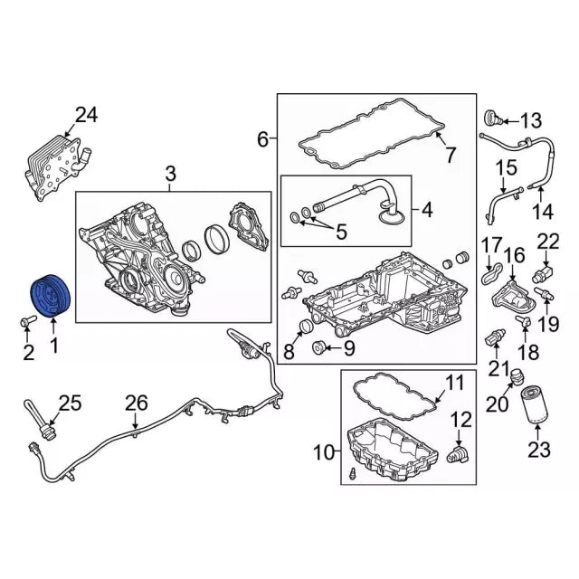 2011-2026 Powerstroke Harmonic Balancer