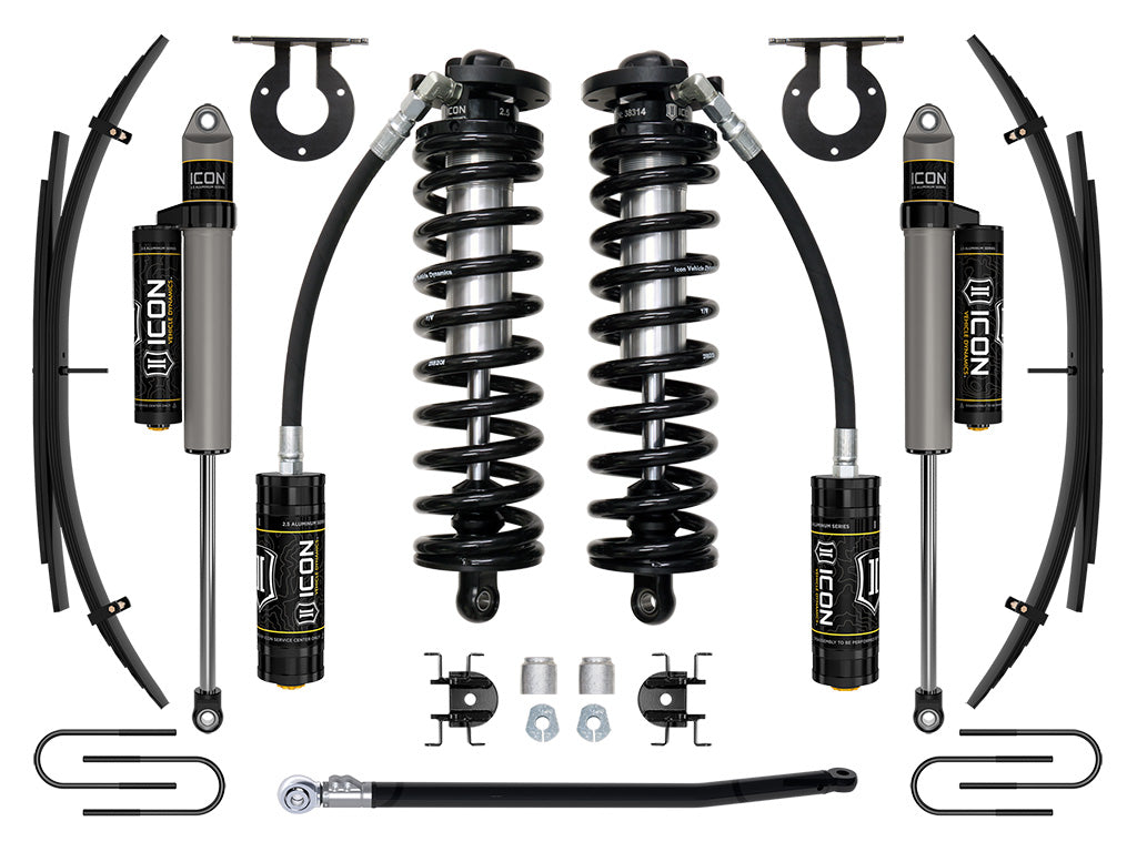 2008-2010 Powerstroke ICON 2.5 Front and Rear Lift Kit (ICOK63183)