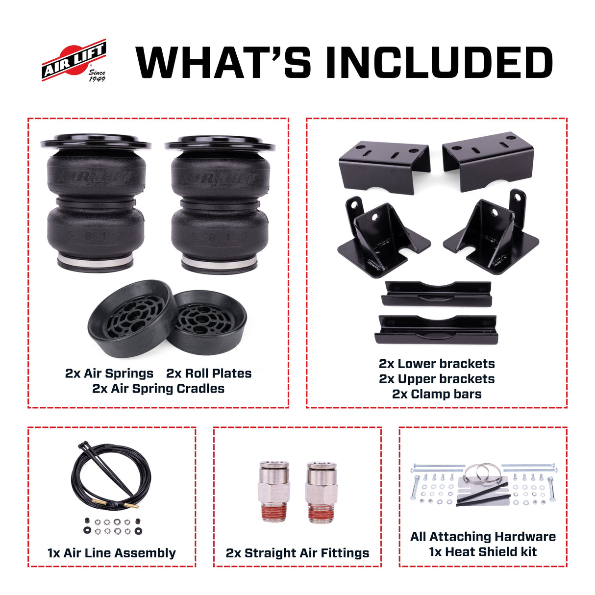 2021-2023 EcoDiesel LoadLifter 5000 Ultimate with Air Spring Cradle (88377)