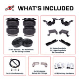 2024-2026 Duramax LoadLifter 5000 Ultimate air spring kit with Air Spring Cradles (88408)