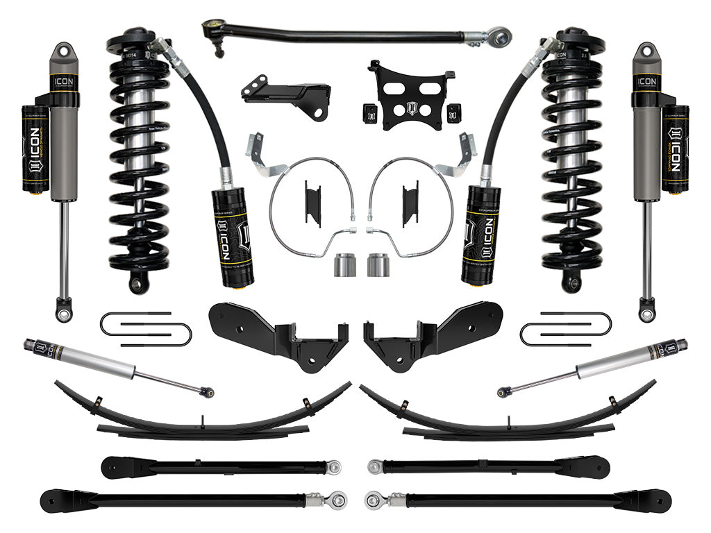2023-2025 Powerstroke ICON Front and Rear Lift Kit (ICOK63176L)