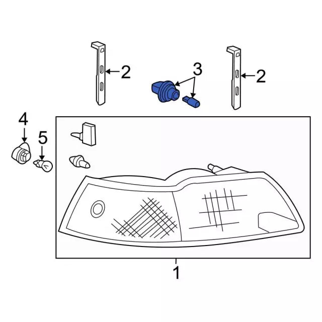 1994.5-2003 Powerstroke Headlight Bulb
