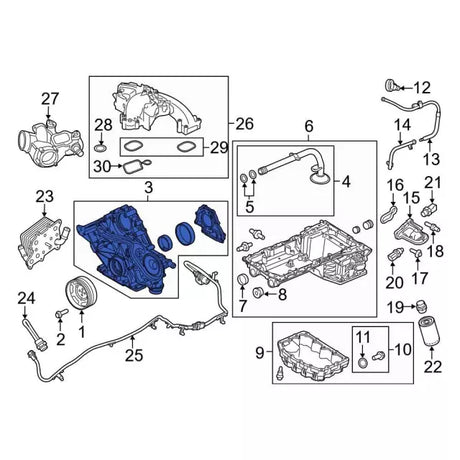 2020-2025 Powerstroke Oil Pump