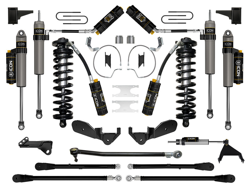 2023-2025 Powerstroke ICON Front and Rear Lift Kit (ICOK63177)