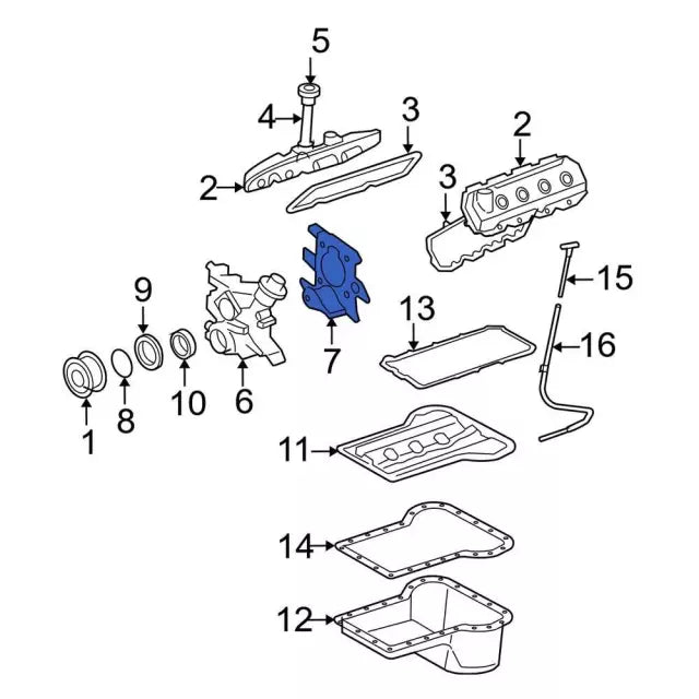2003-2007 Powerstroke Outer Timing Cover Gasket