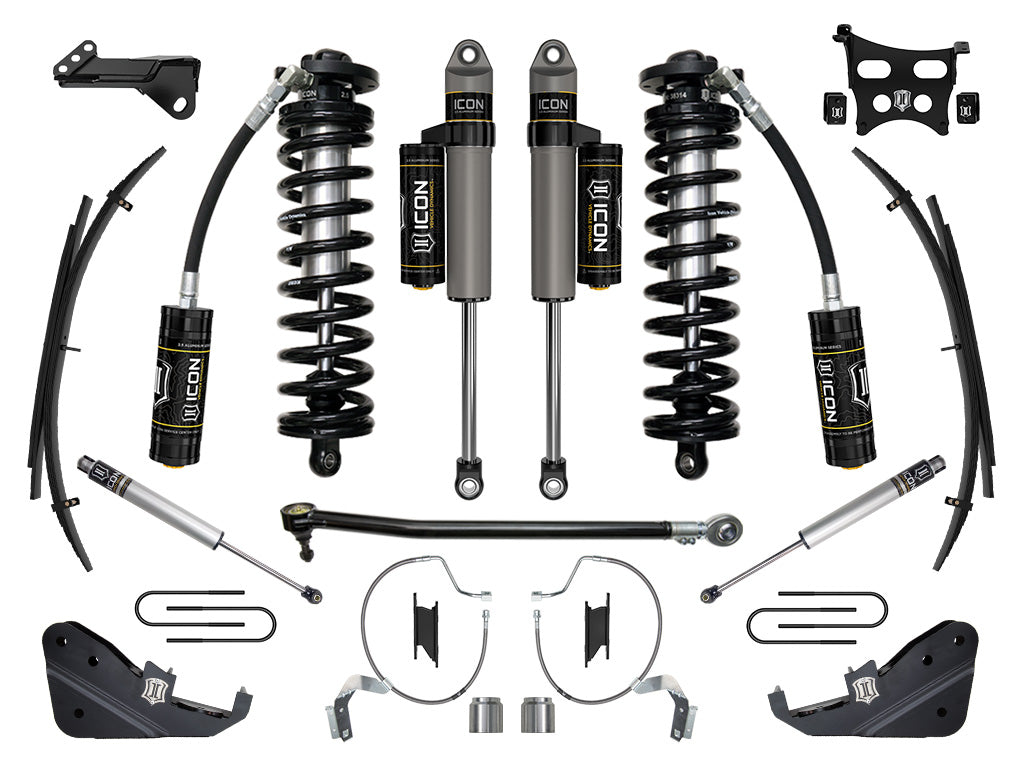 2023-2025 Powerstroke ICON Front and Rear Lift Kit (ICOK63174L)