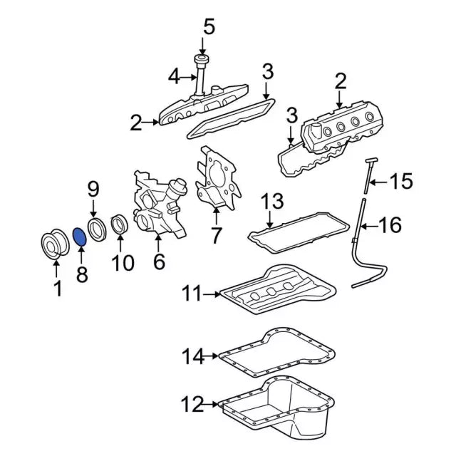 2003-2007 Powerstroke Front Main Seal