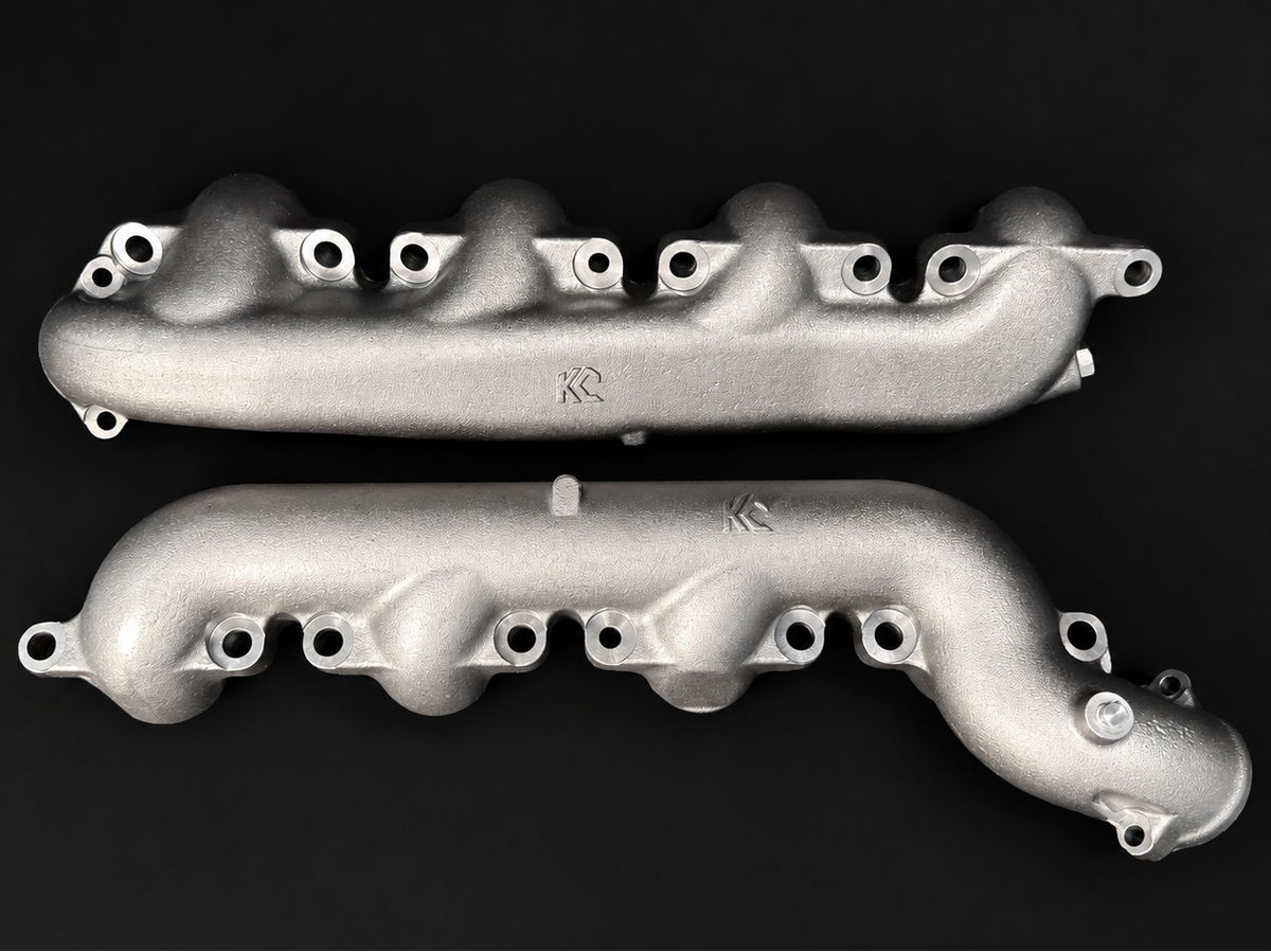 KC Upgraded Exhaust Manifolds 7.3 Powerstroke L99 manifolds