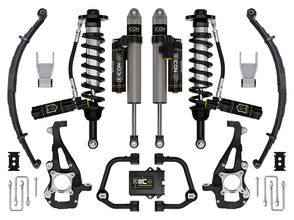 2021-2025 F-150 ICON Front and Rear Lift Kit (ICOK93145TL)