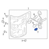 2017-2022 Powerstroke Upper Inner Reverse Light Bulb