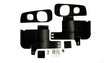 23-2026 Ford F250/F350/F450 APEX Fog Kit No Lights No harness w/ Apex Uprights