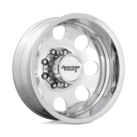American Racing Rear AR204 BAJA DUALLY - Polished-Wheels-American Racing-AR204660801134N-Dirty Diesel Customs