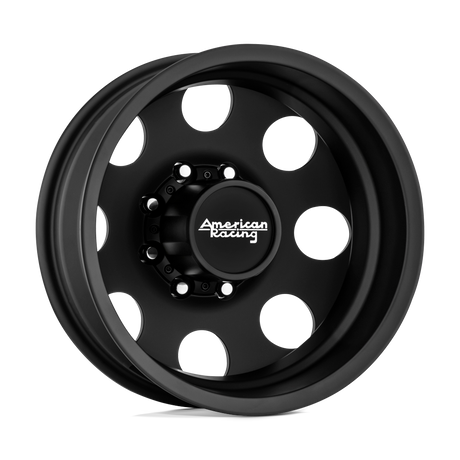 American Racing Rear AR204 BAJA DUALLY - Satin Black-Wheels-American Racing-AR204660807134N-Dirty Diesel Customs