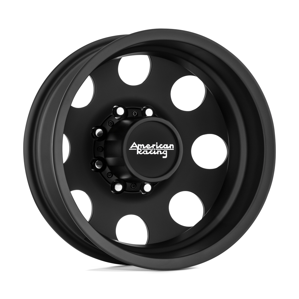 American Racing Rear AR204 BAJA DUALLY - Satin Black