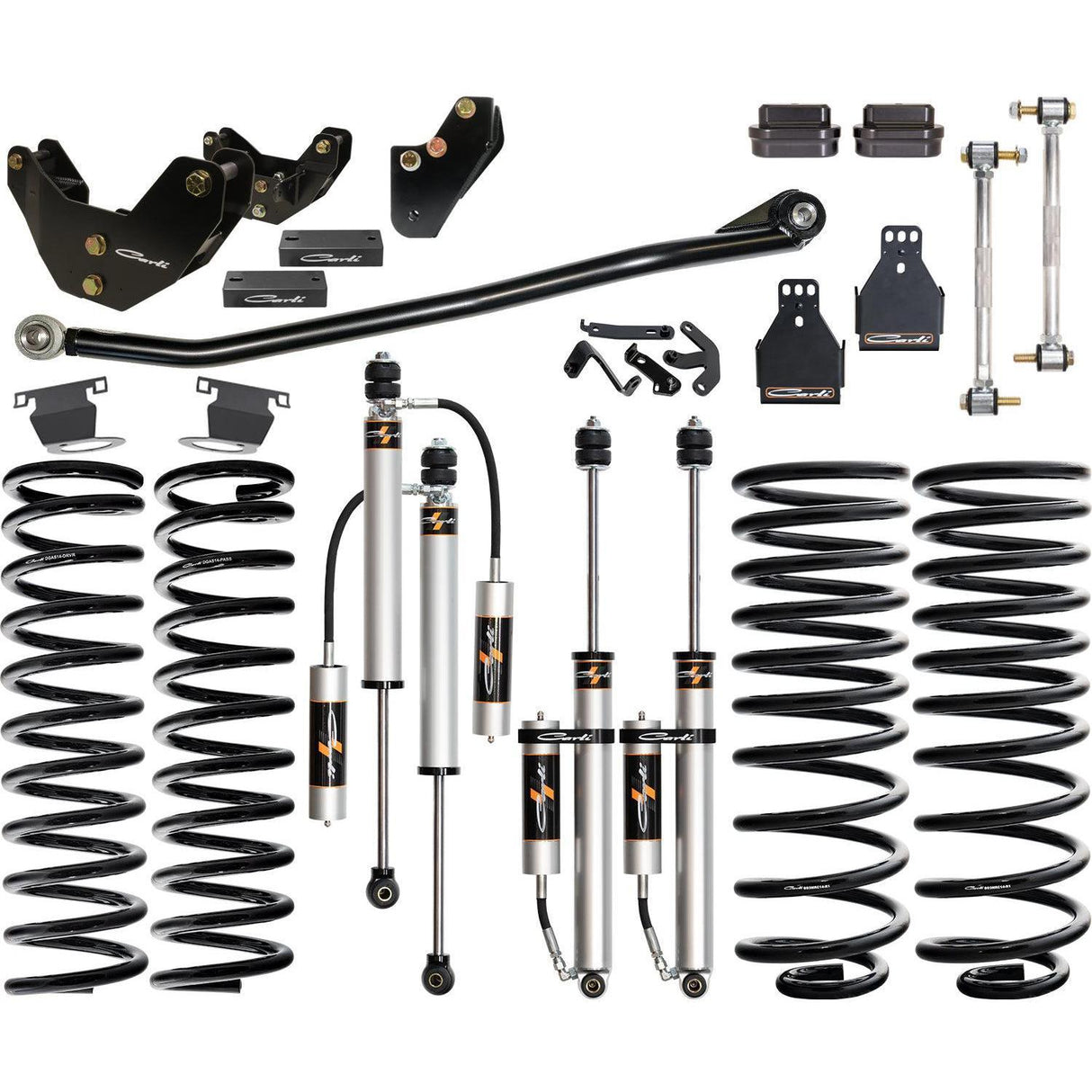 2014-2018 Ram 2500 Backcountry 2" Lift Kit (CS-D3-BC-CS-14-PW)-Lift Kit-Carli Suspension-Dirty Diesel Customs