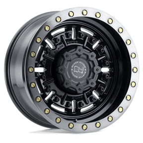 Black Rhino ABRAMS - Gloss Gun Black w/ Machined Dark Tint-Wheels-Black Rhino-Dirty Diesel Customs