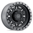 Black Rhino ABRAMS - Textured Matte Gunmetal-Wheels-Black Rhino-1785ABR-86140G12-Dirty Diesel Customs