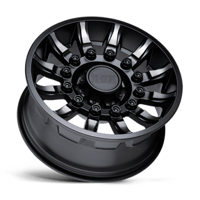 Black Rhino MISSION - Matte Black w/ Machined Tinted Spokes-Wheels-Black Rhino-Dirty Diesel Customs
