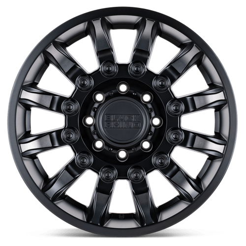 Black Rhino MISSION - Matte Black w/ Machined Tinted Spokes-Wheels-Black Rhino-Dirty Diesel Customs