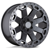 Black Rhino WARLORD - Matte Gunmetal-Wheels-Black Rhino-1780WAR305127G71-Dirty Diesel Customs