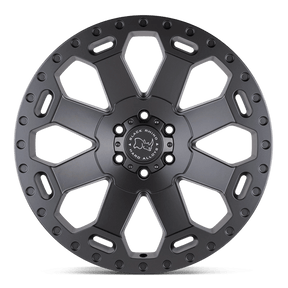 Black Rhino WARLORD - Matte Gunmetal-Wheels-Black Rhino-Dirty Diesel Customs