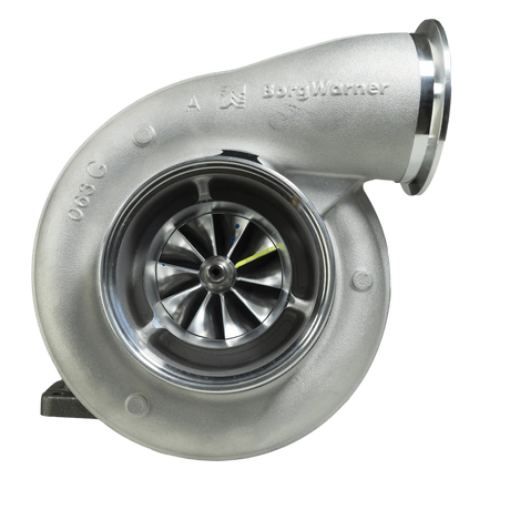 BorgWarner S400SX-E Upgraded Turbo 76MM C/W 1.32 A/R (14969880029)-Performance Turbocharger-Dirty Diesel Customs-Dirty Diesel Customs
