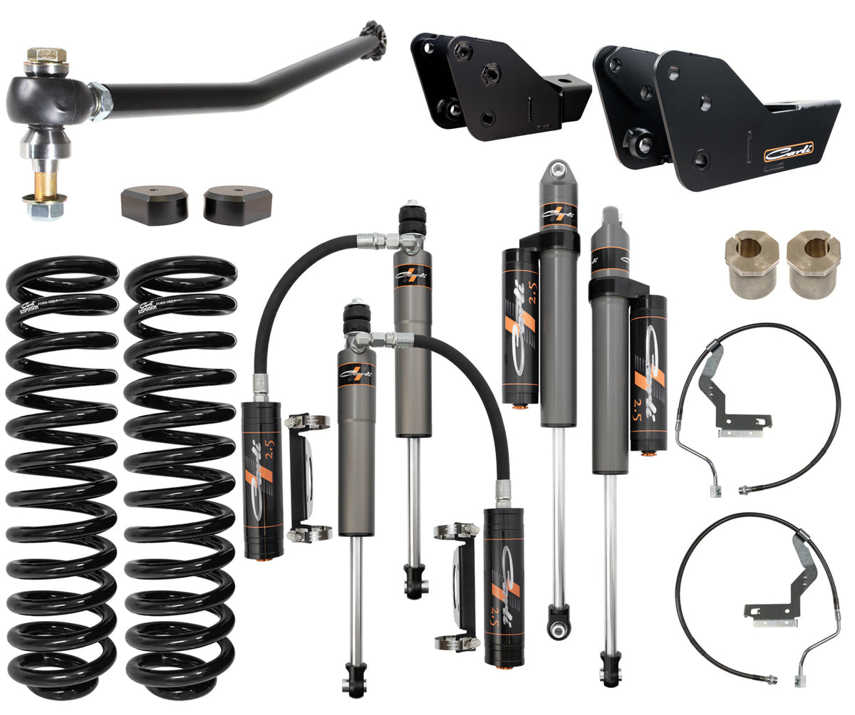 2023-2026 Super Duty 3.0 Lift Pathfinder System (CS-FLVL-PF-23-GAS)