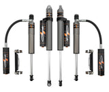 2011-2026 F-250/F-350 Gas Carli Pathfinder 2.5 Level Height Remote Shocks & Reservoir Mounts (CS-FLVLSPKG-CS25RR-B)